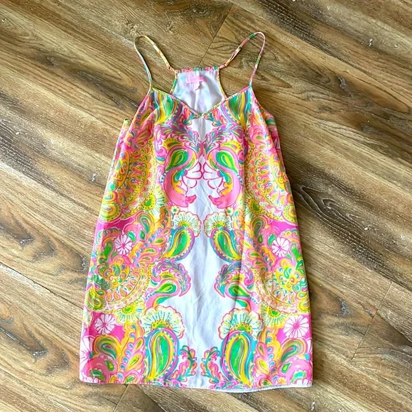 Lilly pulitzer store dusk silk dress